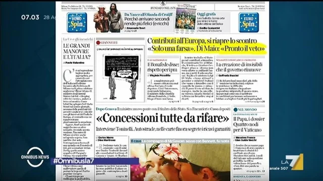 Omnibus News - 28/08/2018