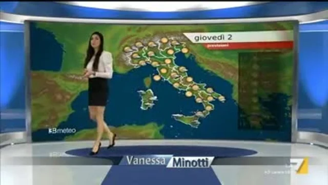 Il meteo della sera