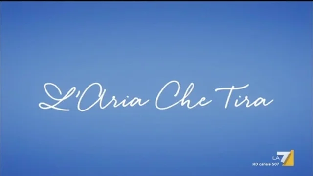 L'Aria che tira - Diario
