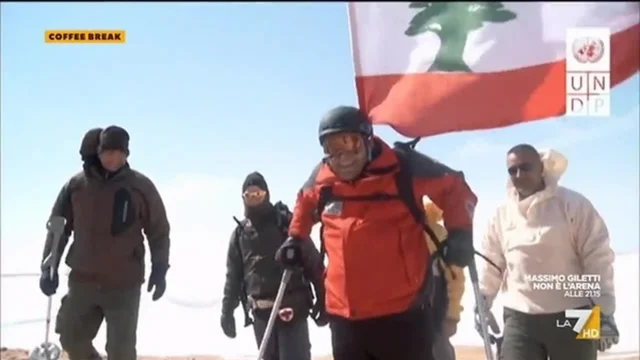 Marcia 'diversamente abile' al Polo Nord, contro i cambiamenti climatici
