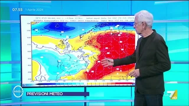 Meteo LA7 - 1/4/2024