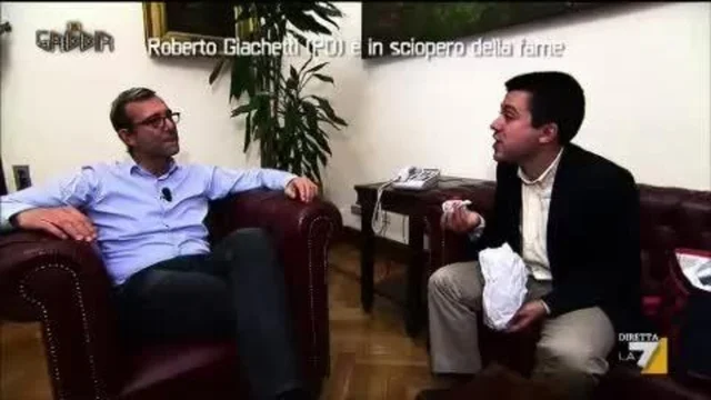 A PAUSA PRANZO CON GIACHETTI (IN SCIOPERO DELLA FAME)