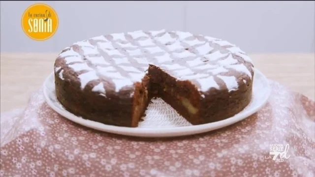 Torta pere e cioccolato