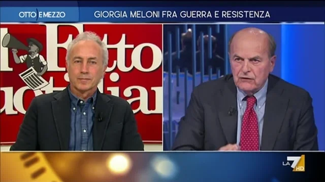 Giorgia Meloni fra guerra e resistenza - Otto e Mezzo - Puntata del 26/04/2023