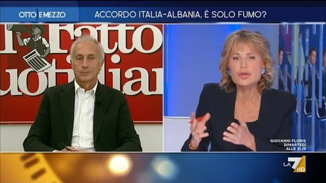 Accordo Italia-Albania, è solo fumo? - Otto e Mezzo - Puntata del 07/11/2023