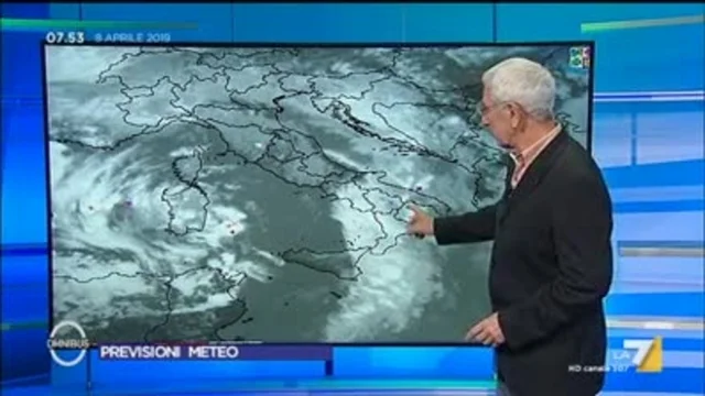 Le previsioni del tempo del 8 aprile
