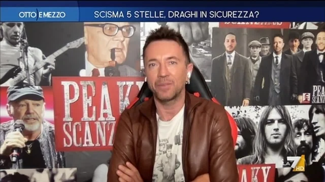 Scisma 5 stelle, Draghi in sicurezza? - Otto e Mezzo - Puntata del 21/6/2022