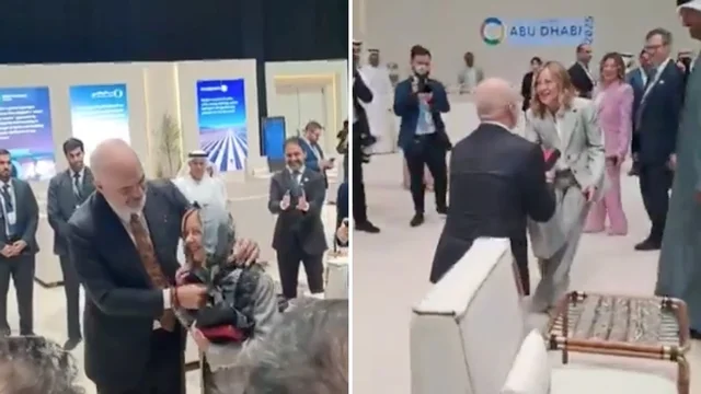 Edi Rama, primo ministro albanese, omaggia Giorgia Meloni nel giorno del suo compleanno