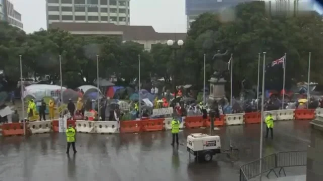 Nuova Zelanda, la polizia cerca di disperdere la manifestazione no vax con 'Baby Shark'