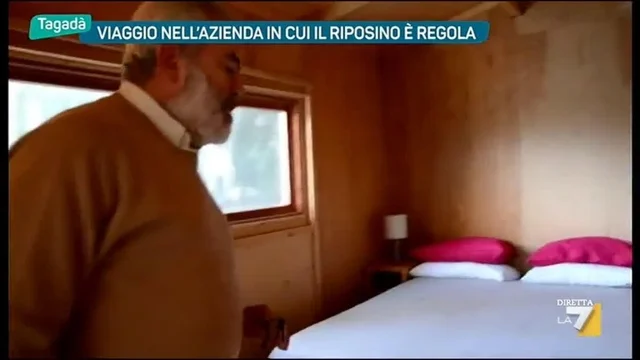 Viaggio nell’azienda in cui il riposino e' regola