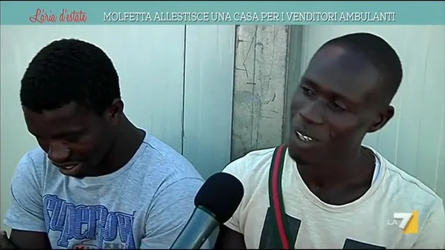 Molfetta allestisce una casa per i venditori ambulanti