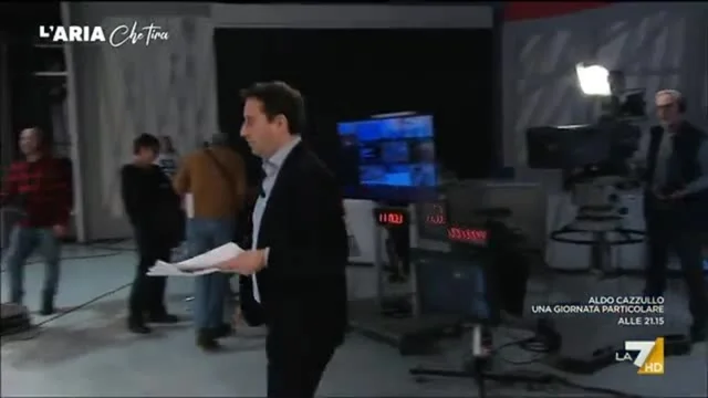 L'Aria Che Tira - Puntata del 25/2/2026