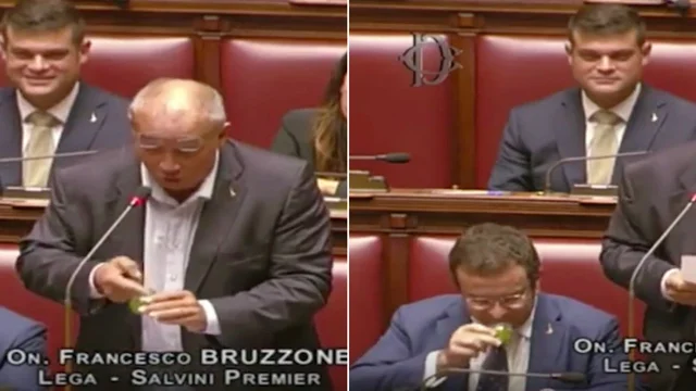 Il leghista Bruzzone fa cabaret sulla cannabis a Montecitorio: "Mangiate più pesto e fatevi meno canne"
