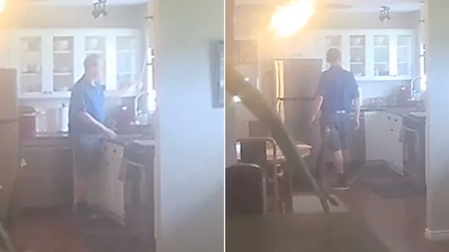 L'agente immobiliare sorpreso dalle telecamere di videosorveglianza: ecco cosa fa