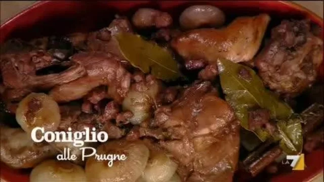 Coniglio, Pancetta, Cioccolato e Prugne