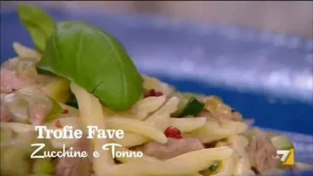 Trofie Fave, Zucchine e Tonno