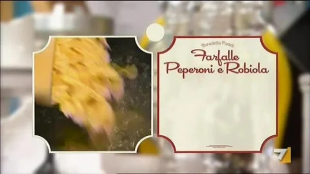 Farfalle Peperoni e Robiola