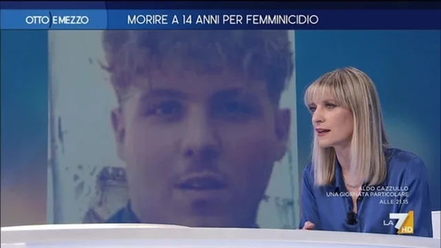 Morire a 14 anni per femminicidio - Otto e Mezzo - 28/5/2025