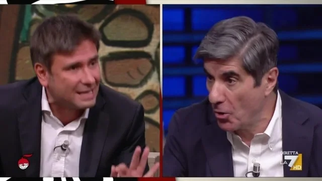 "Tu vuoi che perda l'Ucraina", "Arruolatevi": botta e risposta Riotta-Di Battista