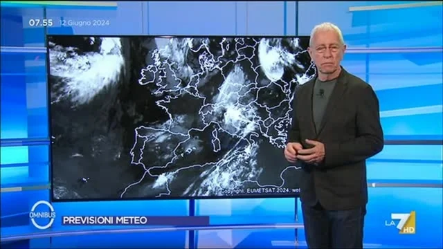 Meteo LA7 - 12/6/2024