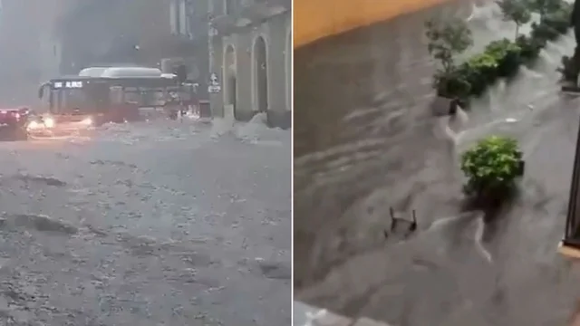 Maltempo, Catania allagata, le incredibili immagini dalla Sicilia