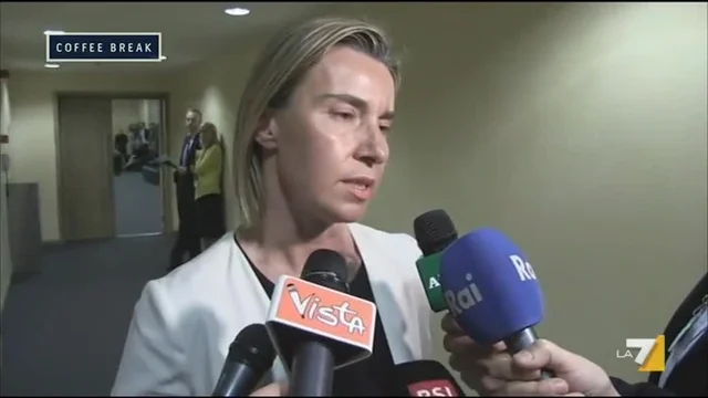 Mogherini: finalmente oggi c'è una presa di responsabilità dell'Europa