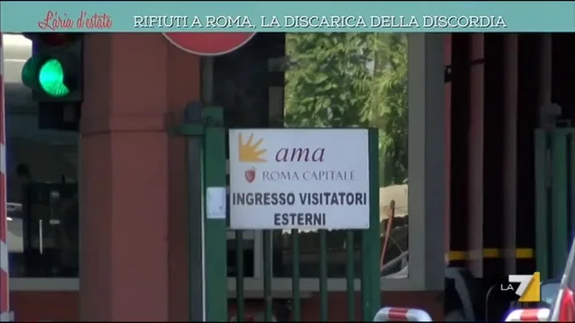 Rifiuti a Roma la discarica della discordia