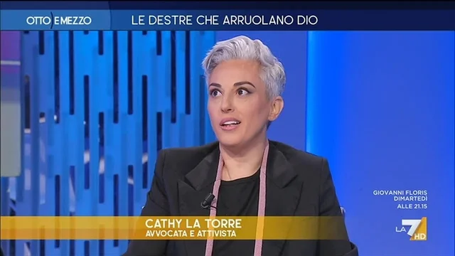 Cathy La Torre: “Viviamo in uno Stato laico: non dovremmo incensare il ruolo della Chiesa, ma quello della politica è scarso”