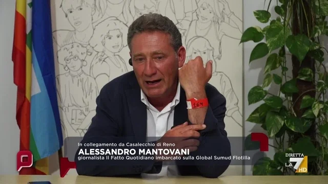 Flotilla, il collegamento con Alessandro Mantovani e la discussione con Francesco Cancellato e Giovanna Botteri