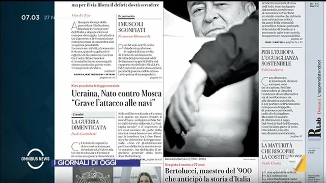 Omnibus News - 27/11/2018