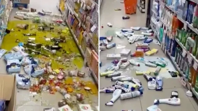 Terremoto Campi Flegrei: è la scossa più forte degli ultimi 40 anni. Il video da un supermercato di Pozzuoli