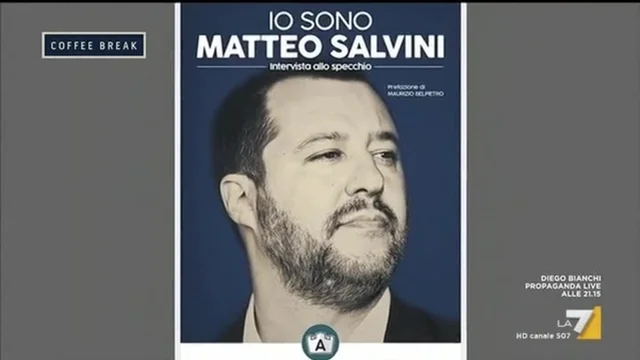 Il libro 'Io sono Matteo Salvini' è in testa alle classifiche