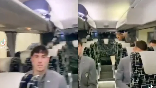La tifosa sale sul pullman dell'Italia, ma Bonucci la caccia: polemica sui social
