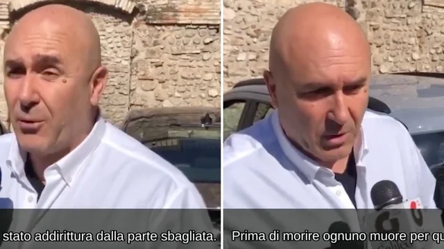 25 aprile, Bandecchi: "Forse io sarei morto dalla parte sbagliata, però..."