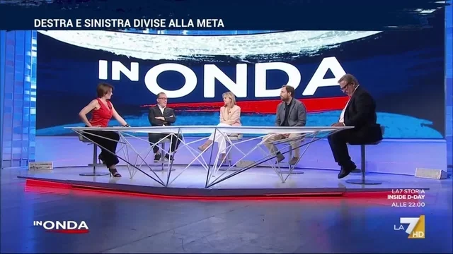 Siparietto Polito-Preziosi a In Onda: "Anche se vince, la sinistra dura poco", "Ciascuno esprime i suoi desideri"