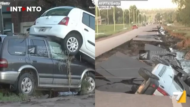 Bahía Blanca, Argentina: le conseguenze delle inondazioni che hanno colpito la città gli scorsi giorni