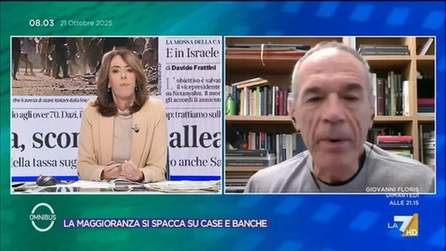 Omnibus Dibattito - Puntata del 21/10/2025