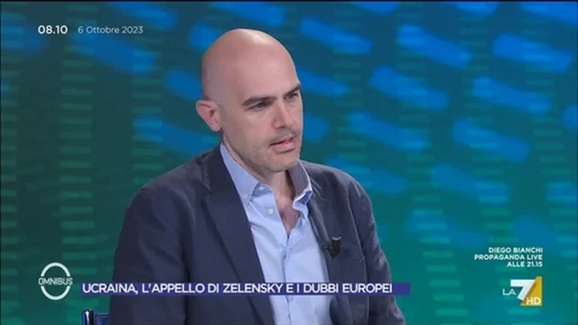 Ucraina, l'appello di Zelensky e i dubbi europei - Omnibus, 06/10/2023