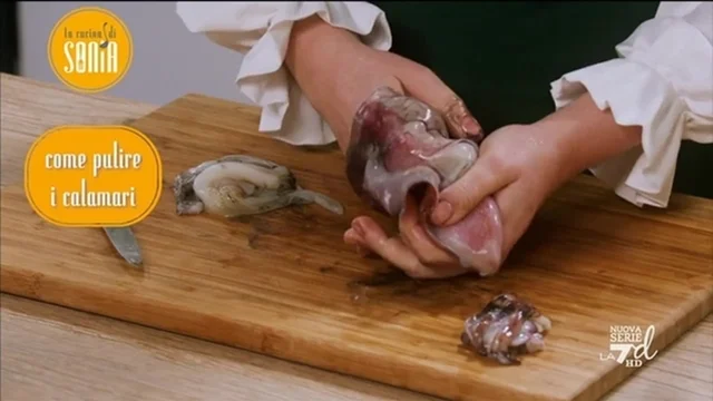 Come pulire i calamari