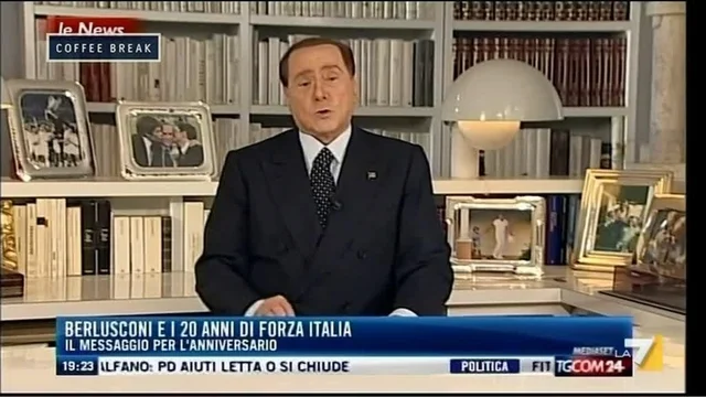 Berlusconi e i venti anni di FI