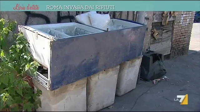 Roma invasa dai rifiuti