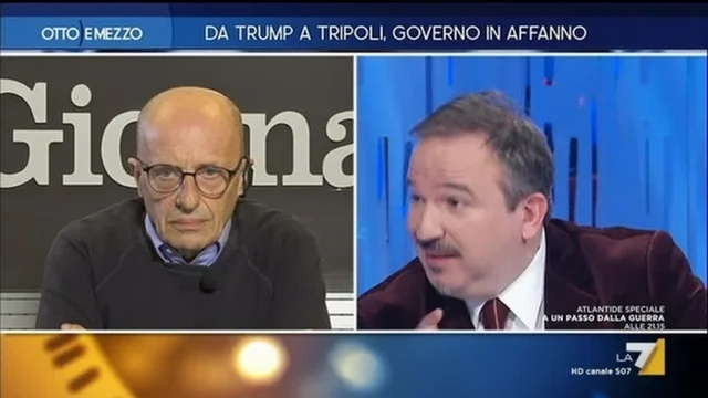 Da Trump a Tripoli Governo in affanno - Otto e Mezzo - Puntata del 08/01/2020