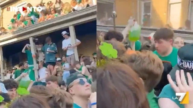 Crolla un tetto durante una festa di San Patrizio a Pittsburgh: 16 feriti, 3 gravi