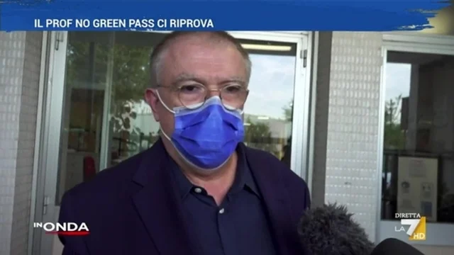 Il prof No Green Pass ci riprova