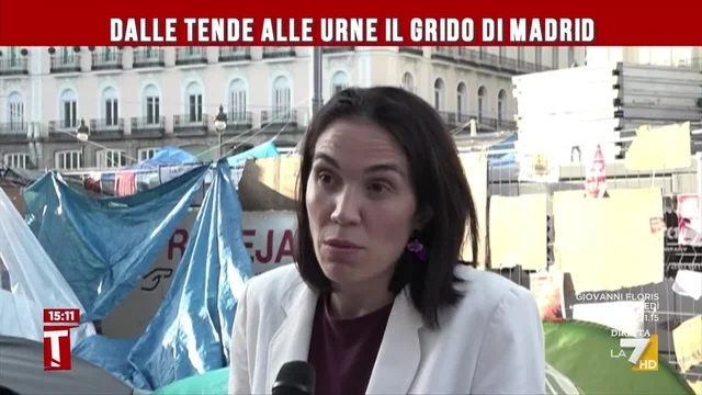 Dalle tende alle urne il grido di Madrid