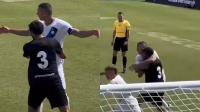Materazzi non ha perso il "tocco": ecco il fallo fischiato durante un torneo amatoriale
