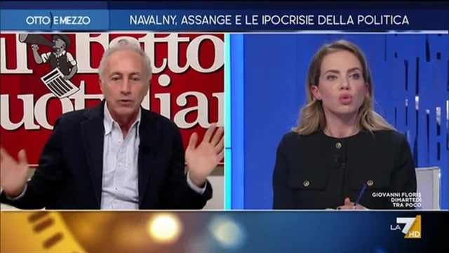 Navalny, Assange e le ipocrisie della politica - Otto e Mezzo - Puntata del 20/2/2024