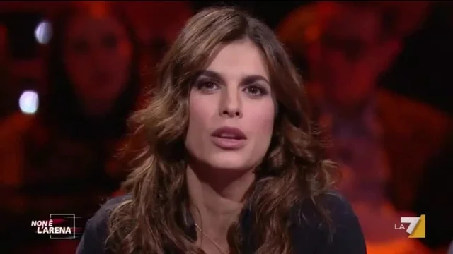 Elisabetta Canalis si racconta a Massimo Giletti