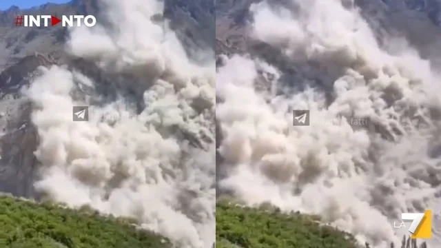 Enorme frana colpisce la valle di Hunza: panico ad Attabad