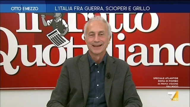 L'Italia fra guerra, scioperi e Grillo - Otto e Mezzo - Puntata del 13/11/2023